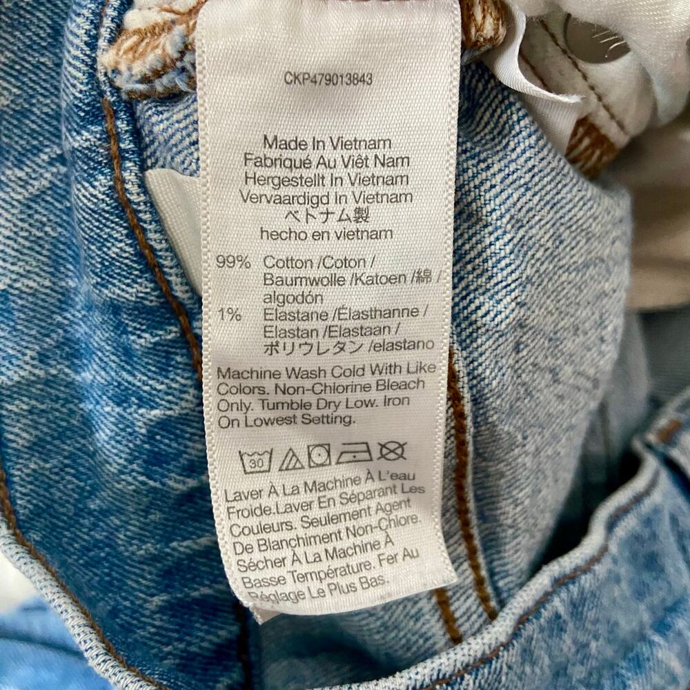 Madewell '90s Straight Jean Size 33 Petite - Picture 8 of 10
